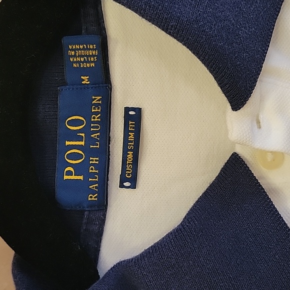 MEN'S POLO RALPH LAUREN LARGE PONY COLLARED SHIRT SIZE MEDIUM $99 - Picture 4 of 5